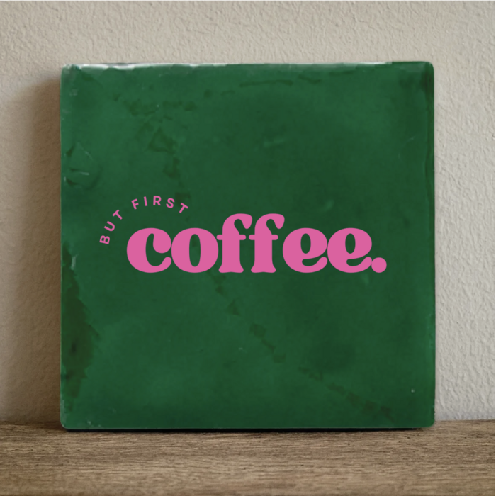 Tegeltje but first.. coffee