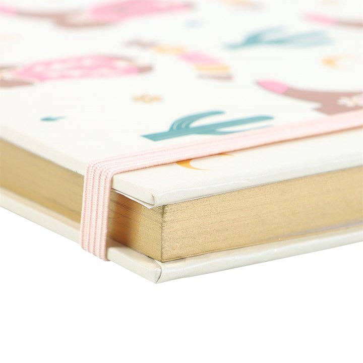 Cowboylaars A5-notitieboek met stickervel