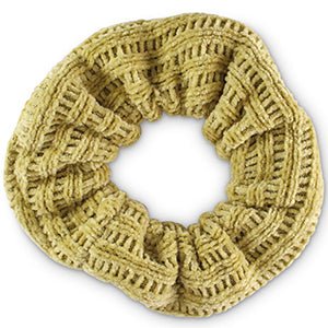 Scrunchies haarelastiek green