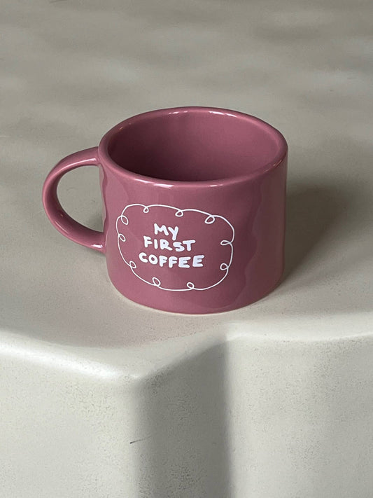 Sisi beker, Mijn eerste koffie