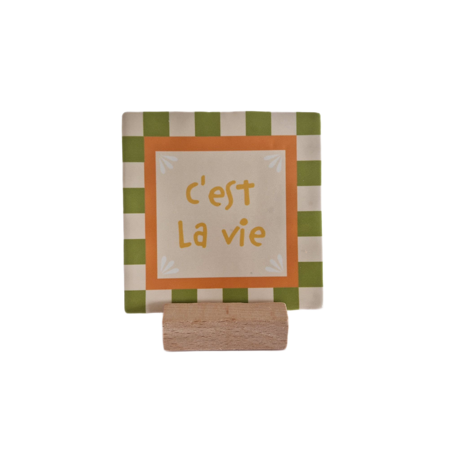 C'est la vie - ceramic tile