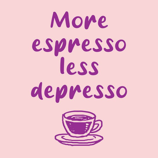 Tegeltje espresso