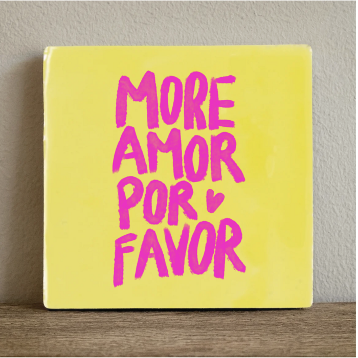 Tegeltje More Amor Por Favor
