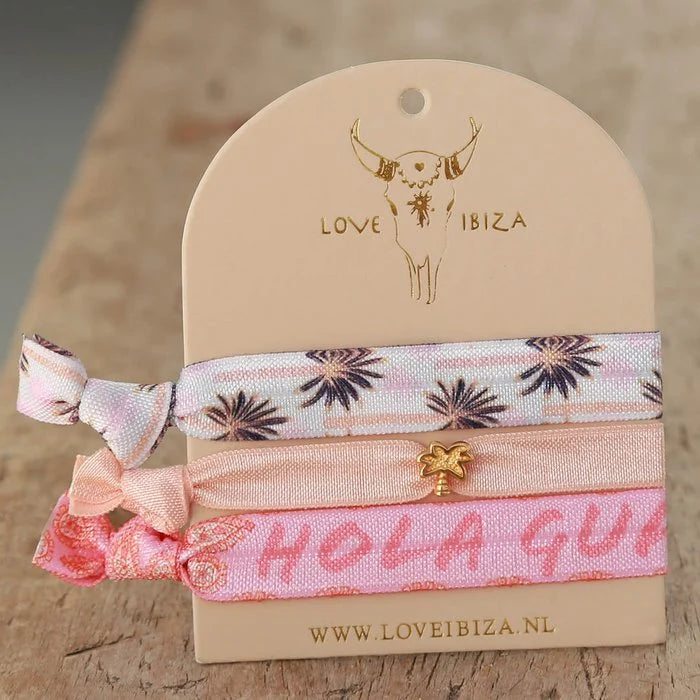 Ibiza Haarbandjes Set – Boho Summer