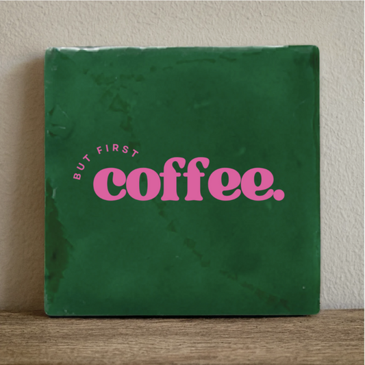 Tegeltje but first.. coffee
