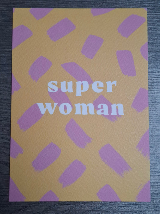 Kaart superwoman