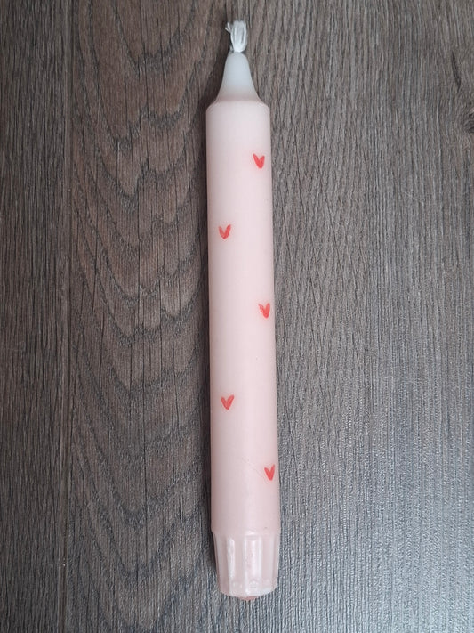 Kaars hartjes
